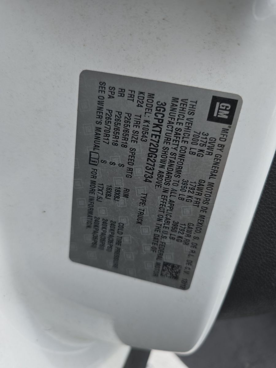 2013 Chevrolet Silverado 1500 LTZ AWD