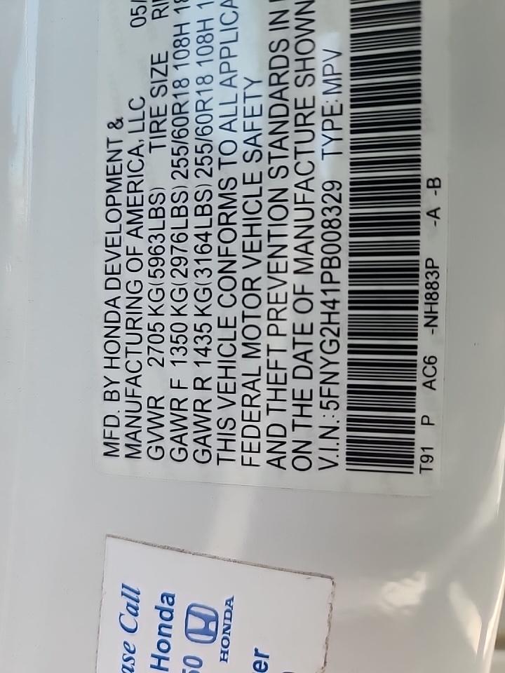 2023 Honda Pilot EX-L FWD