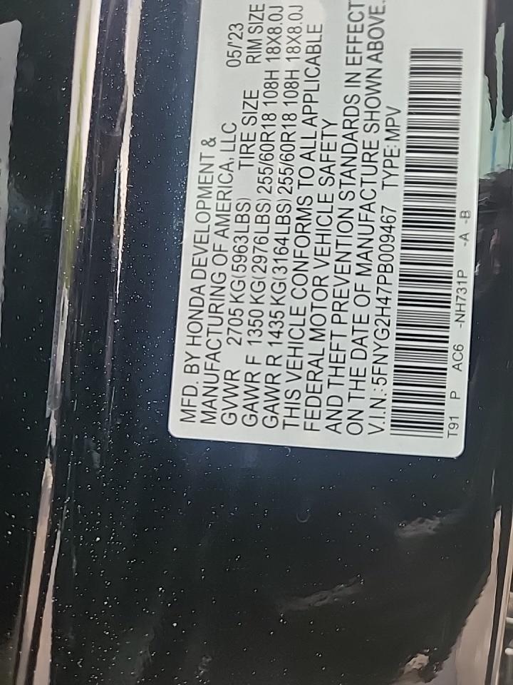 2023 Honda Pilot EX-L FWD