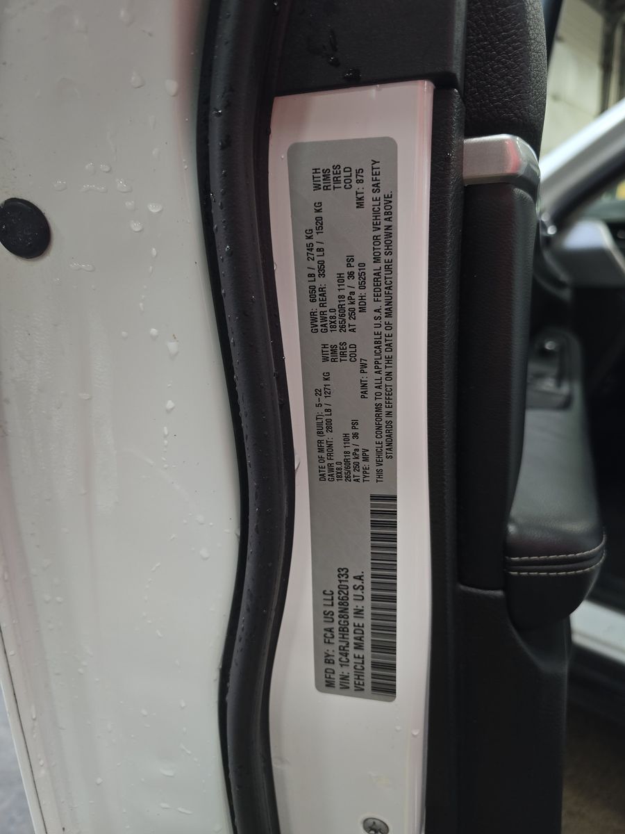 2022 Jeep Grand Cherokee Limited AWD