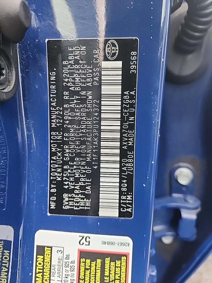 2023 Toyota Camry XLE FWD