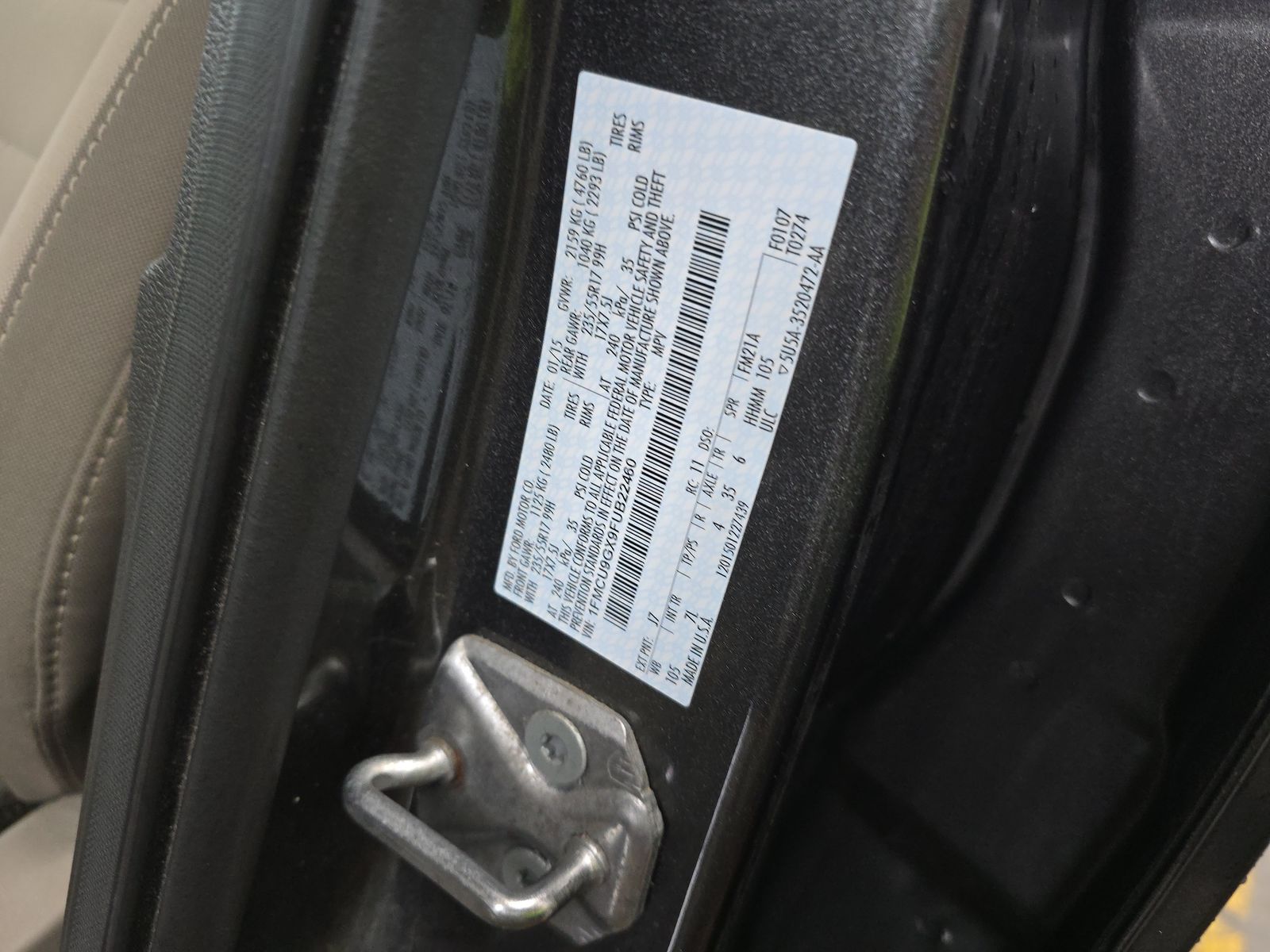 2015 Ford Escape SE AWD