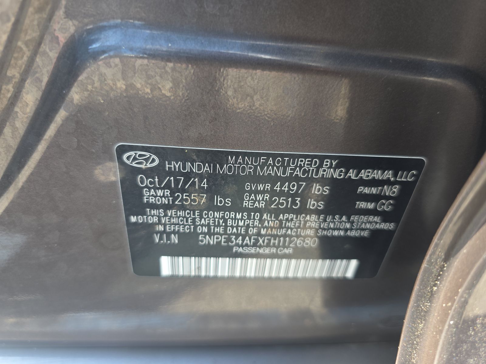 2015 Hyundai Sonata Sport FWD
