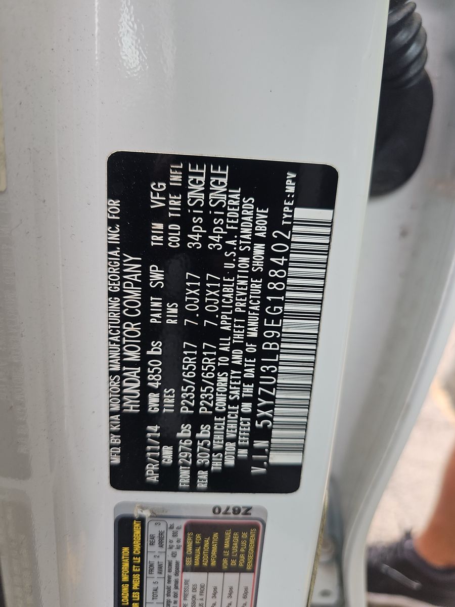 2014 Hyundai Santa Fe Sport Base FWD