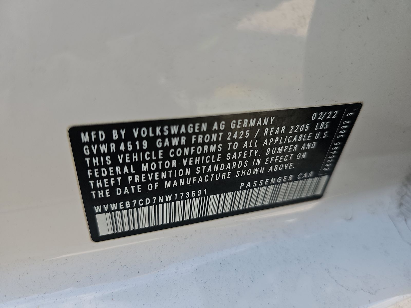 2022 Volkswagen Golf R AWD