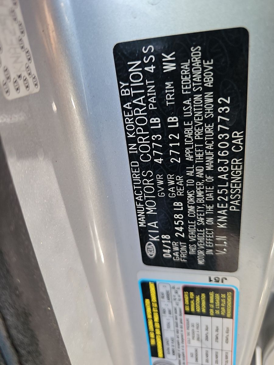 2018 Kia Stinger Premium RWD