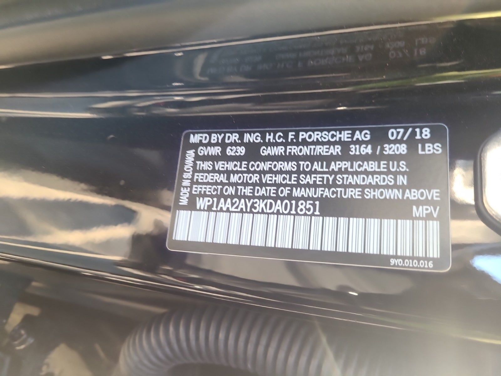 2019 Porsche Cayenne Base AWD
