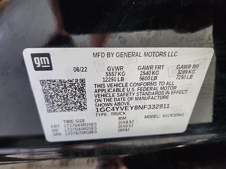 2022 Chevrolet Silverado 3500HD High Country AWD