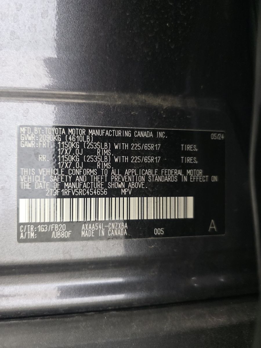 2024 Toyota RAV4 LE AWD