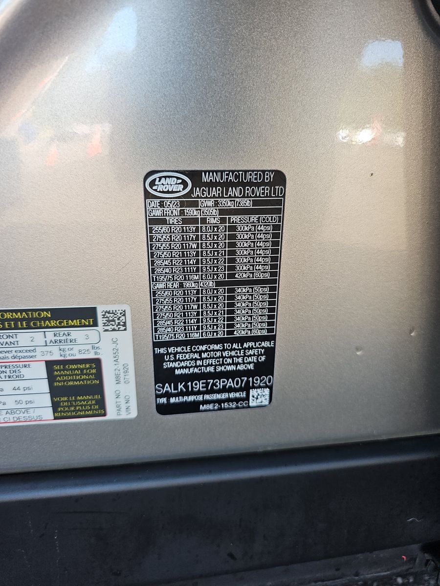 2023 Land Rover Range Rover Autobiography AWD