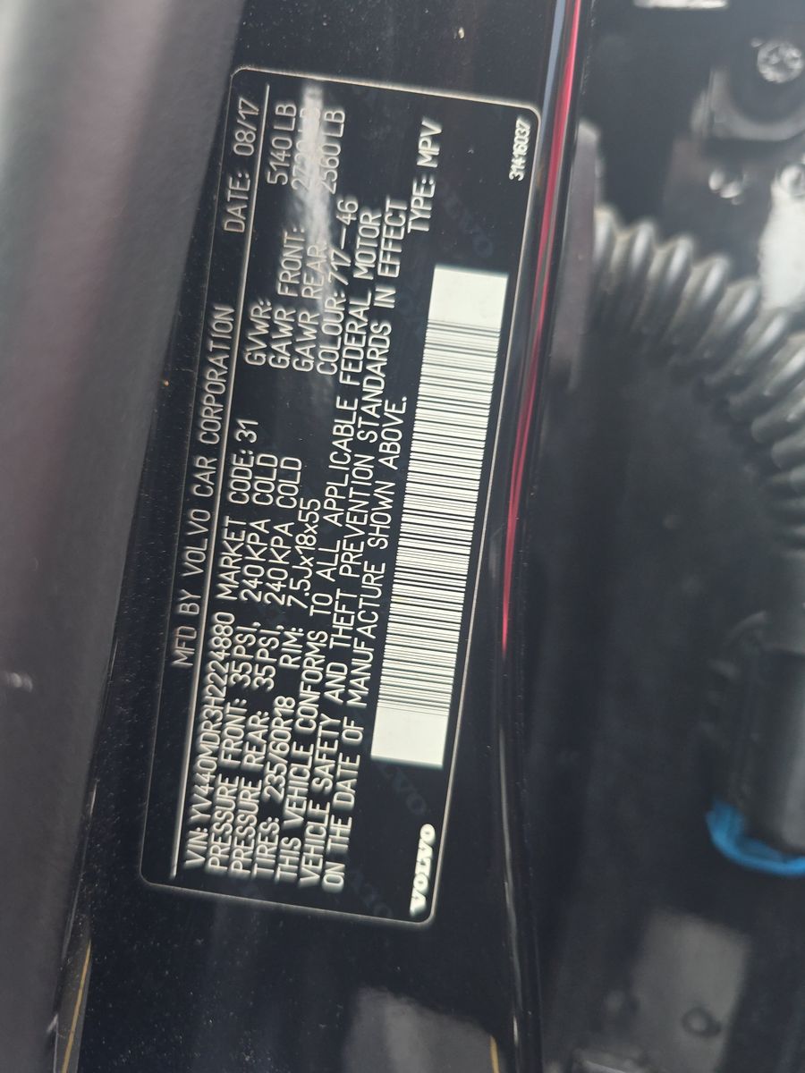 2017 Volvo XC60 T5 Dynamic FWD