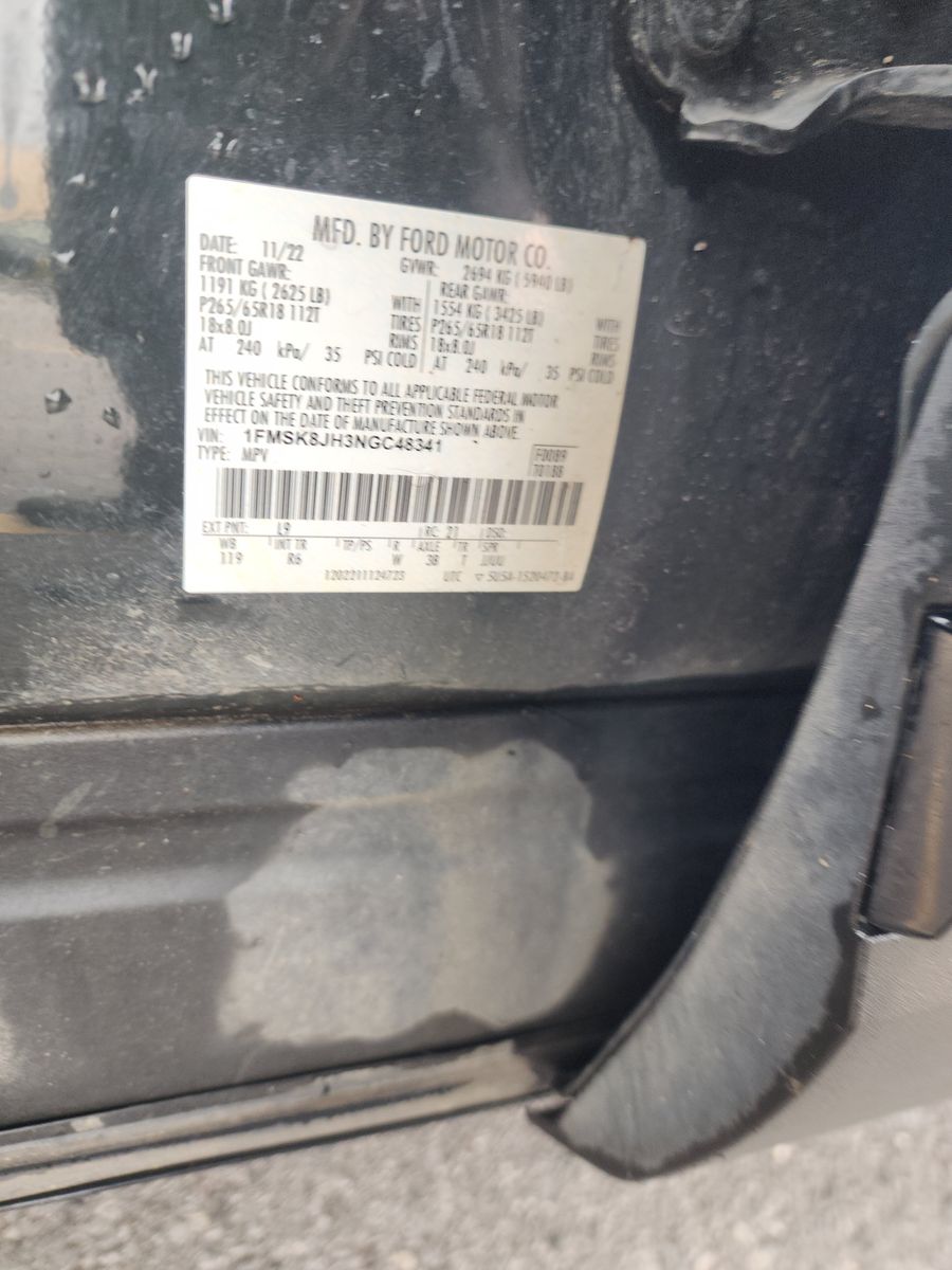 2022 Ford Explorer Timberline AWD