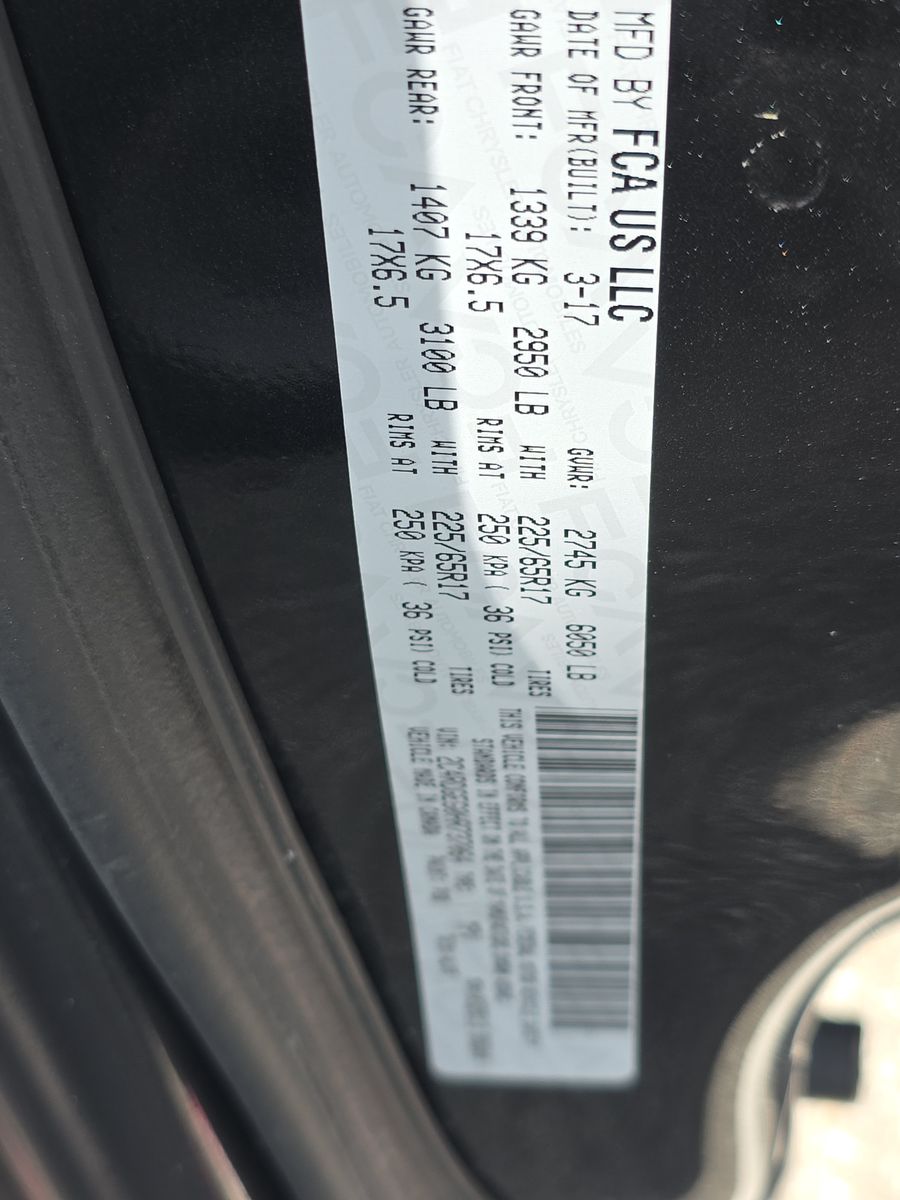 2017 Dodge Grand Caravan GT FWD