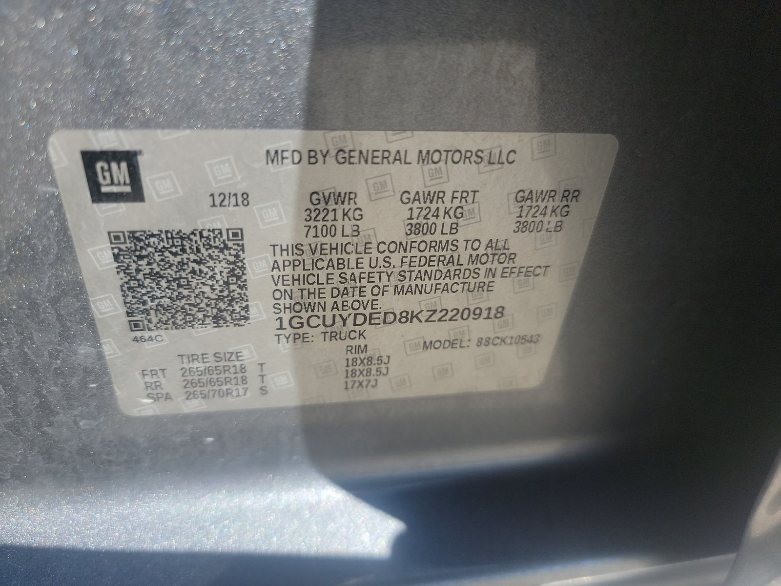 2019 Chevrolet Silverado 1500 LT AWD