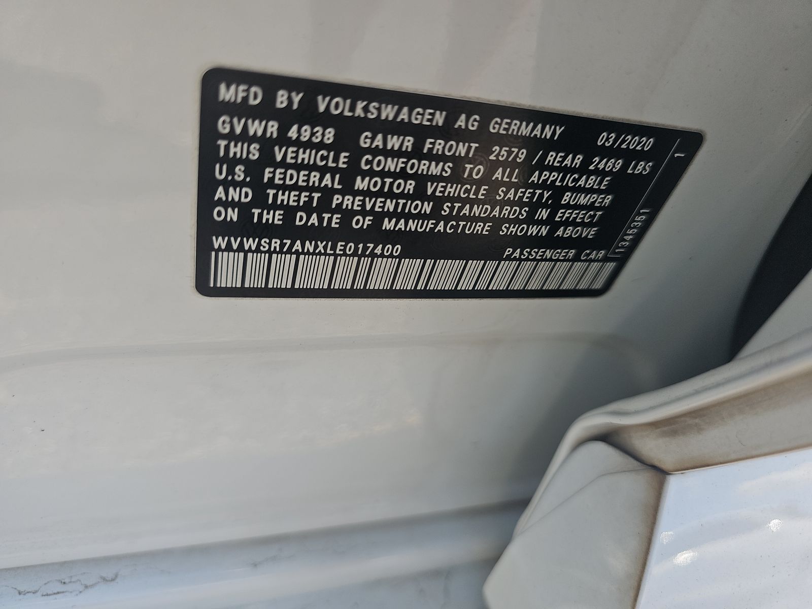 2020 Volkswagen Arteon SEL R-Line AWD