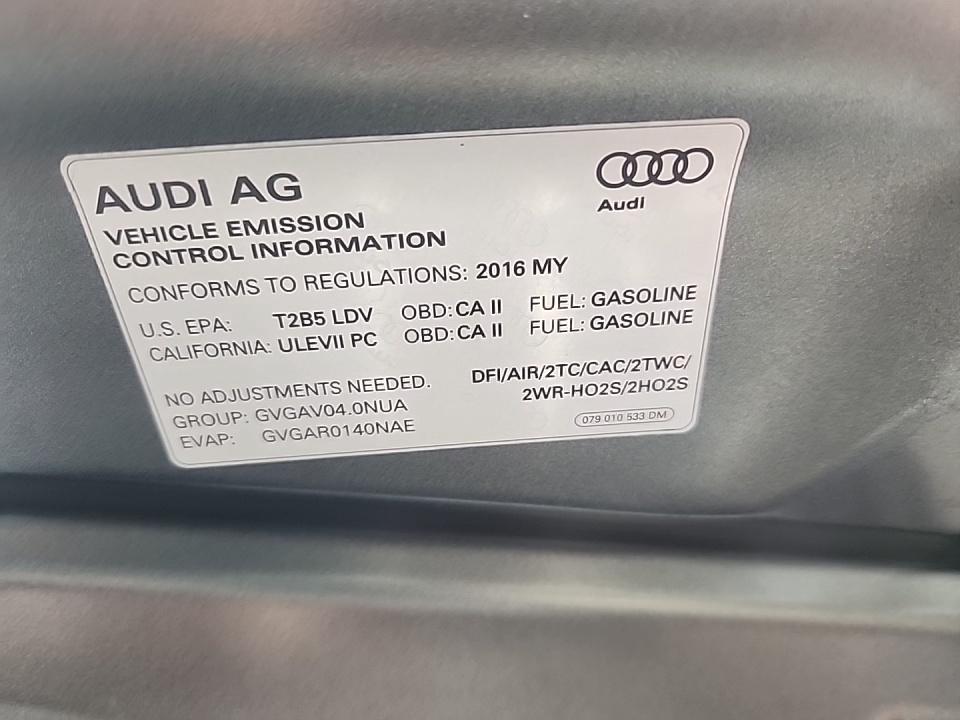 2016 Audi S7 Base AWD