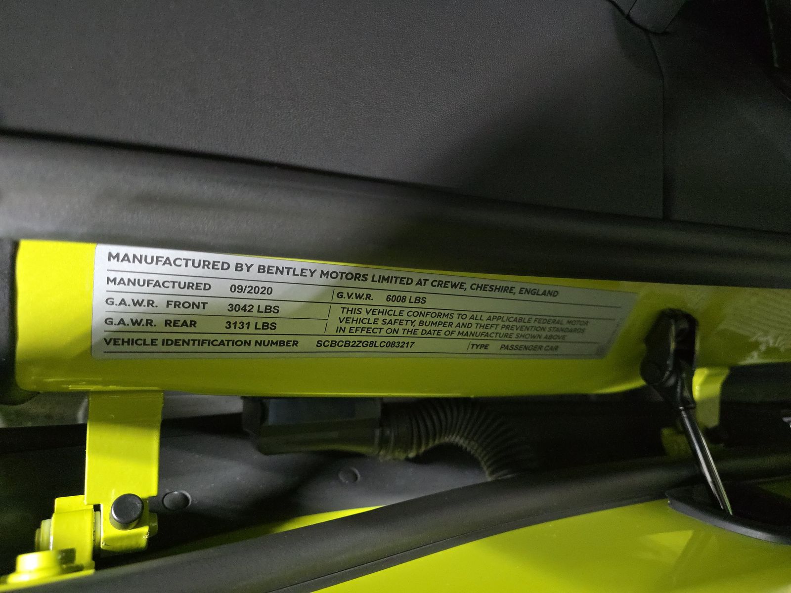 2020 Bentley Continental GT W12 AWD