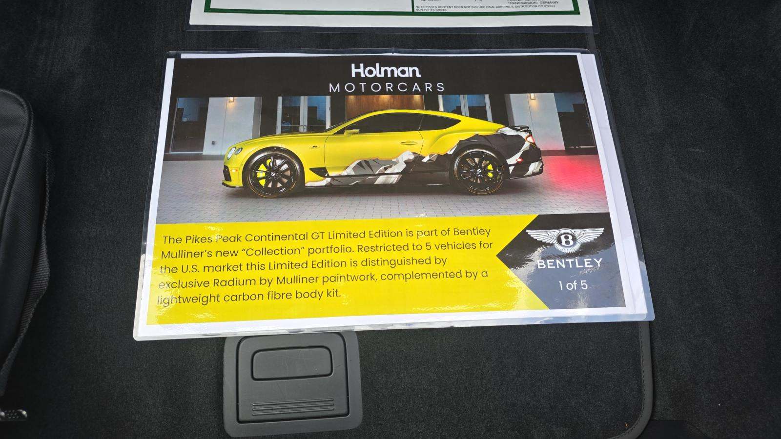 2020 Bentley Continental GT W12 AWD