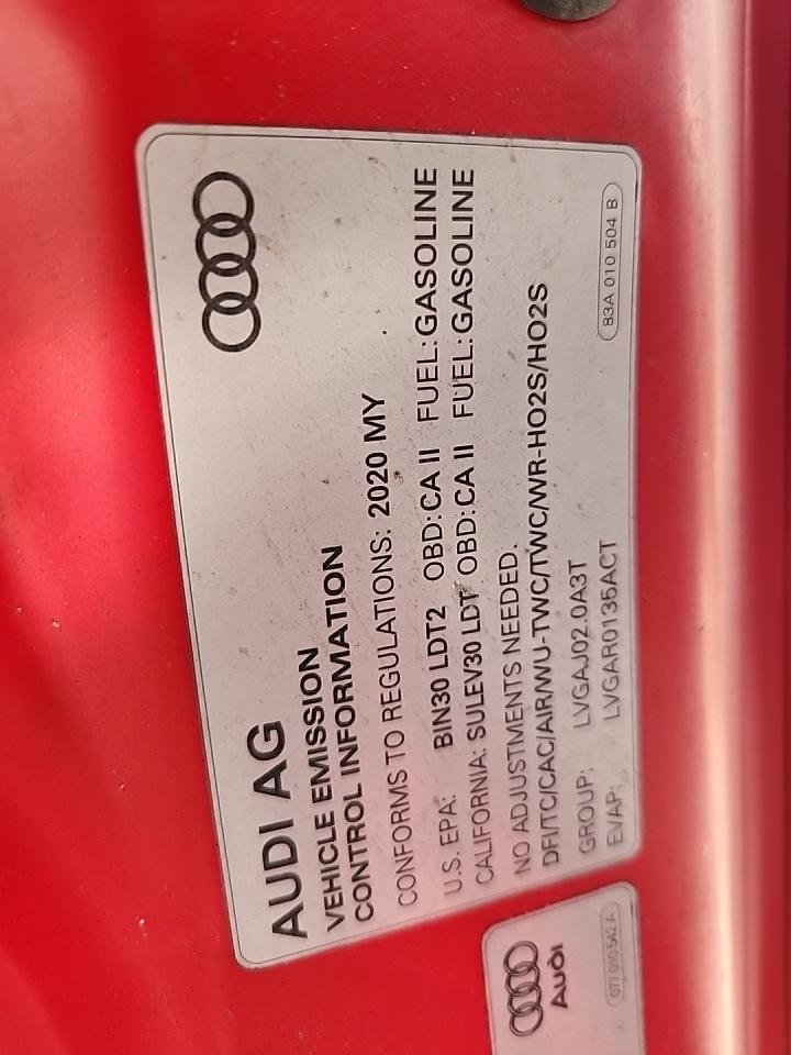 2020 Audi Q3 2.0T S line Premium Plus AWD