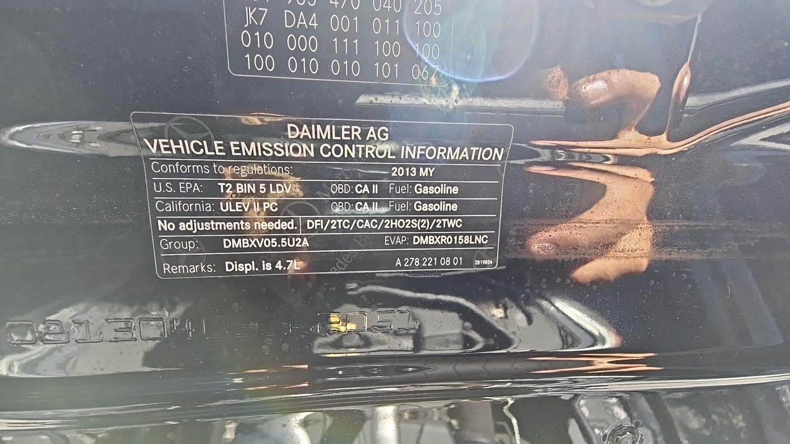 2013 Mercedes-Benz SL-Class SL 550 FWD