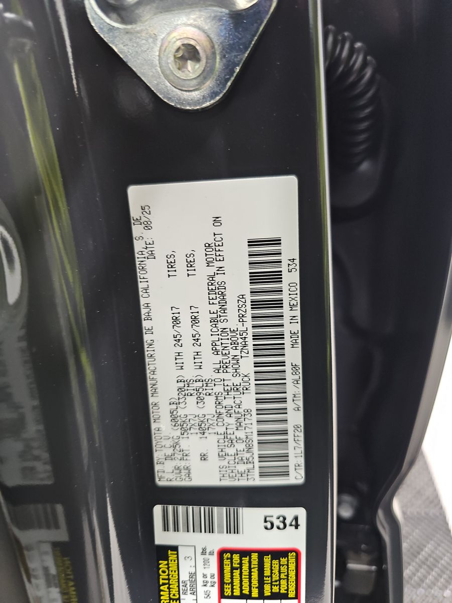 2025 Toyota Tacoma TRD Sport AWD