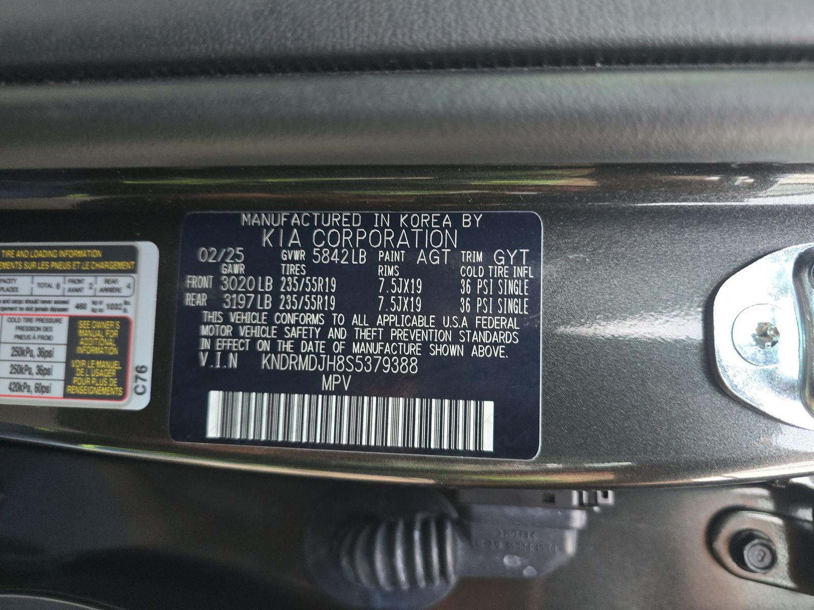 2025 Kia Sorento PHEV SX Prestige AWD