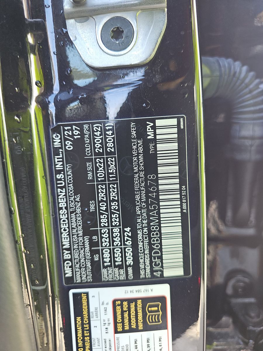 2021 Mercedes-Benz GLE AMG GLE 53 AWD