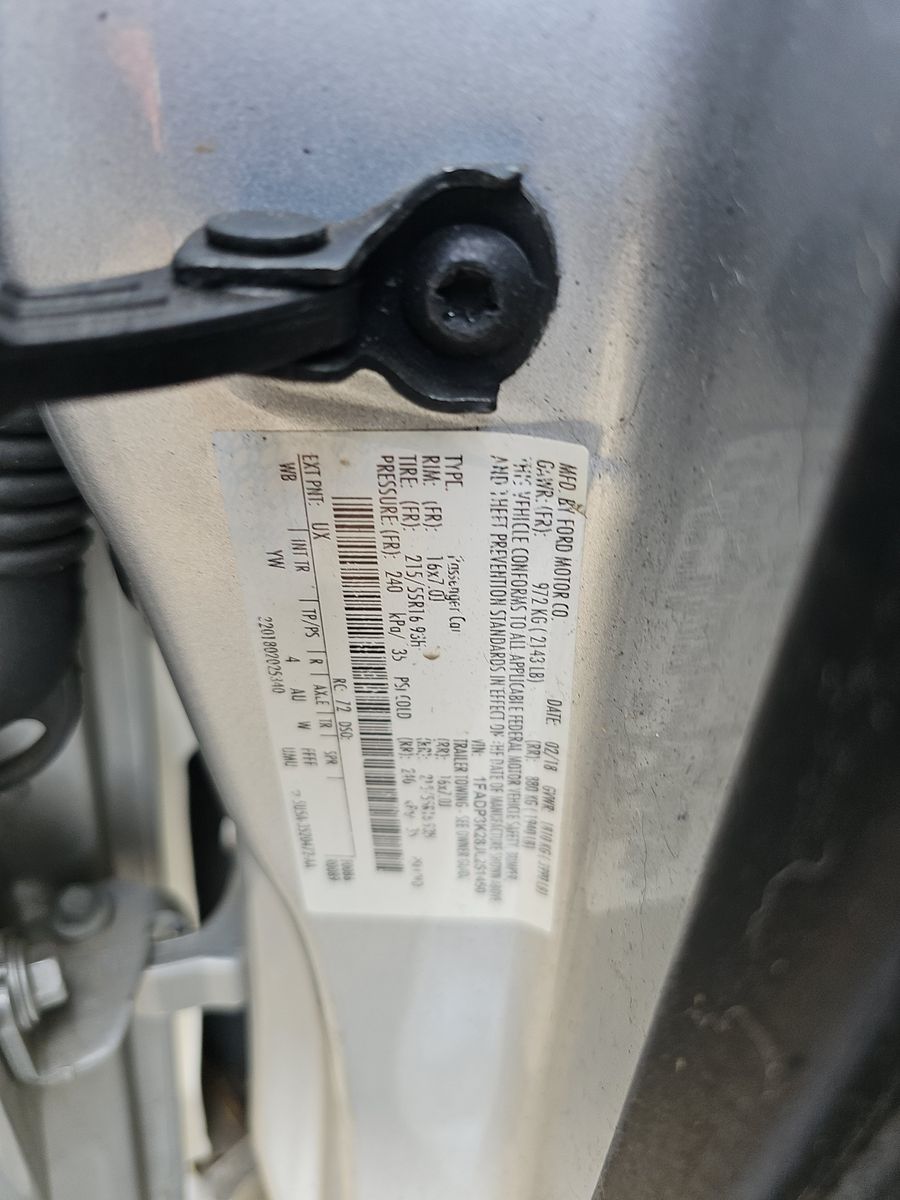 2018 Ford Focus SE FWD