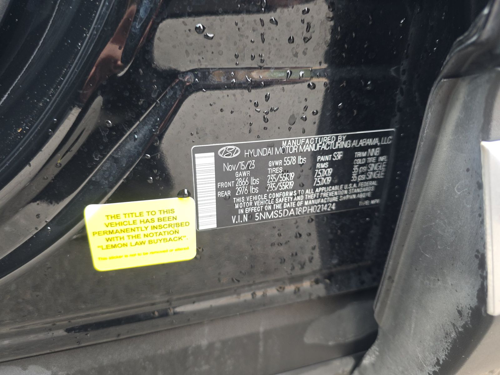 2023 Hyundai Santa Fe Hybrid Limited AWD