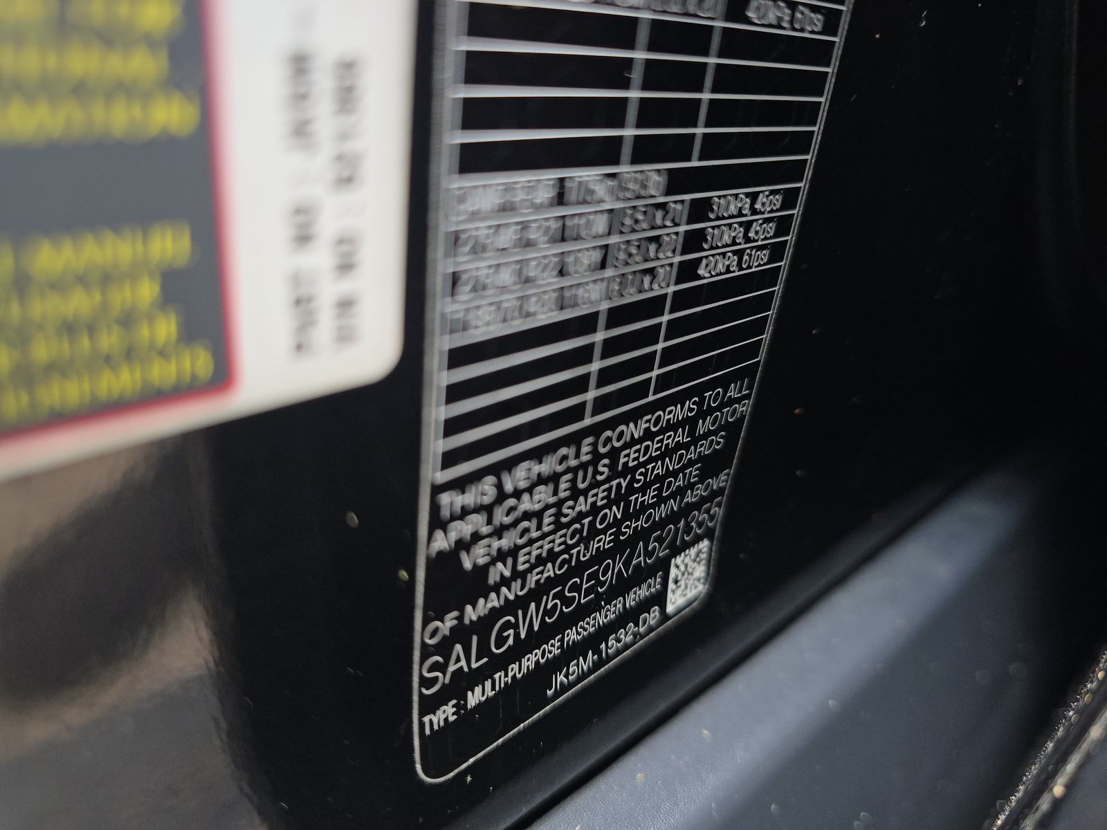 2019 Land Rover Range Rover SVAutobiography LWB AWD