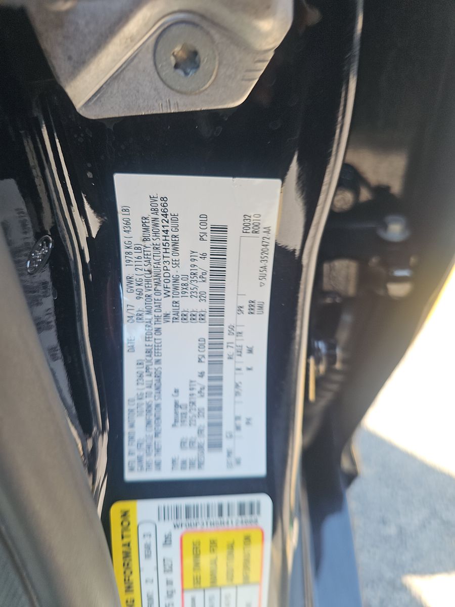 2017 Ford Focus RS AWD