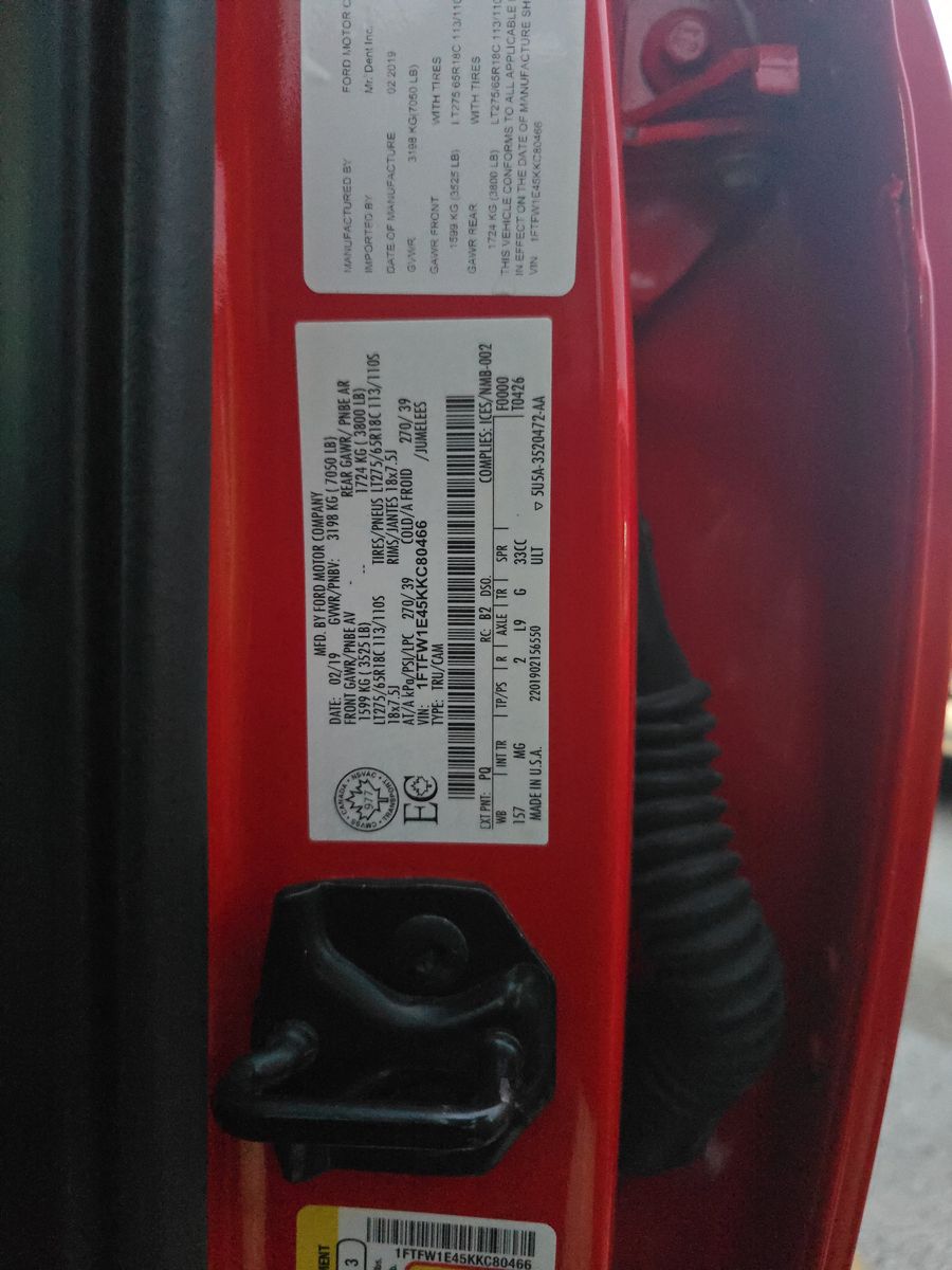 2019 Ford F-150 XLT AWD