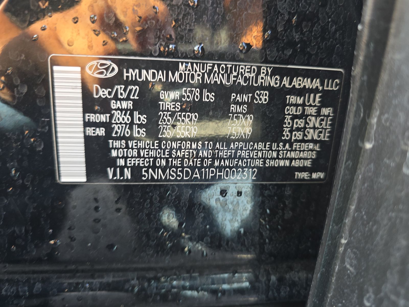 2023 Hyundai Santa Fe Hybrid Limited AWD