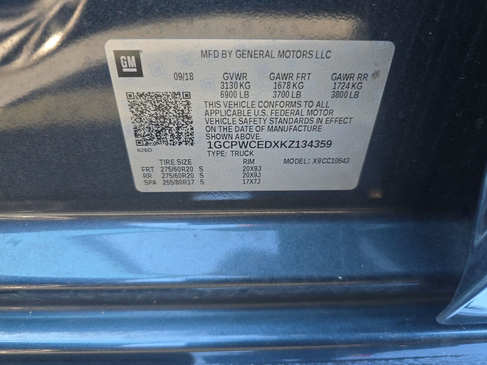 2019 Chevrolet Silverado 1500 LT RWD