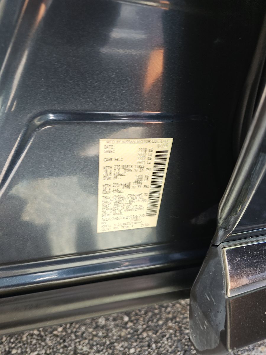 2015 Nissan Murano SL FWD