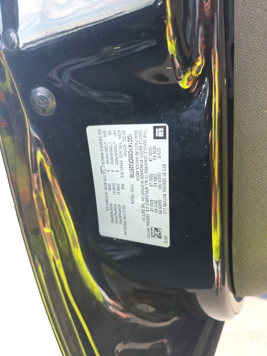 2012 Chevrolet Silverado 2500HD LTZ AWD