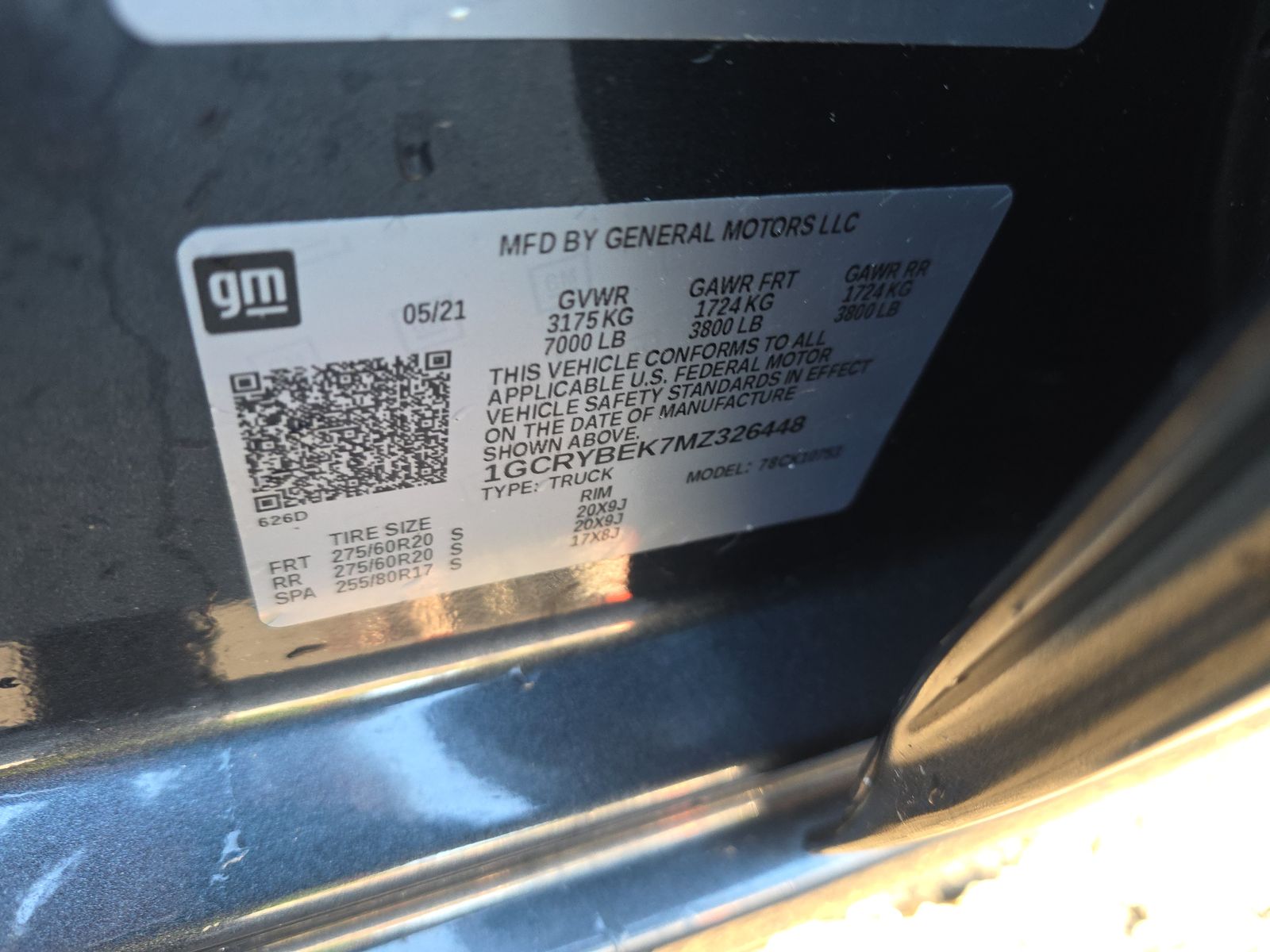 2021 Chevrolet Silverado 1500 Custom AWD