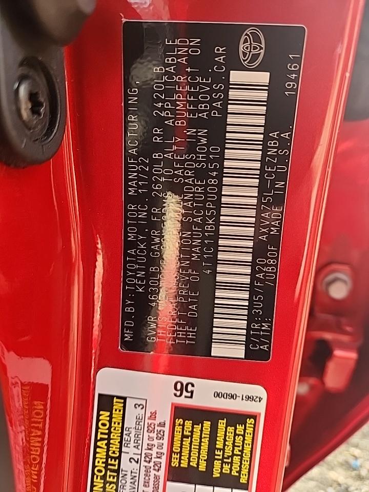 2023 Toyota Camry LE AWD