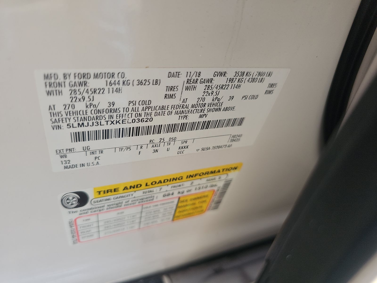 2019 Lincoln Navigator L Reserve AWD