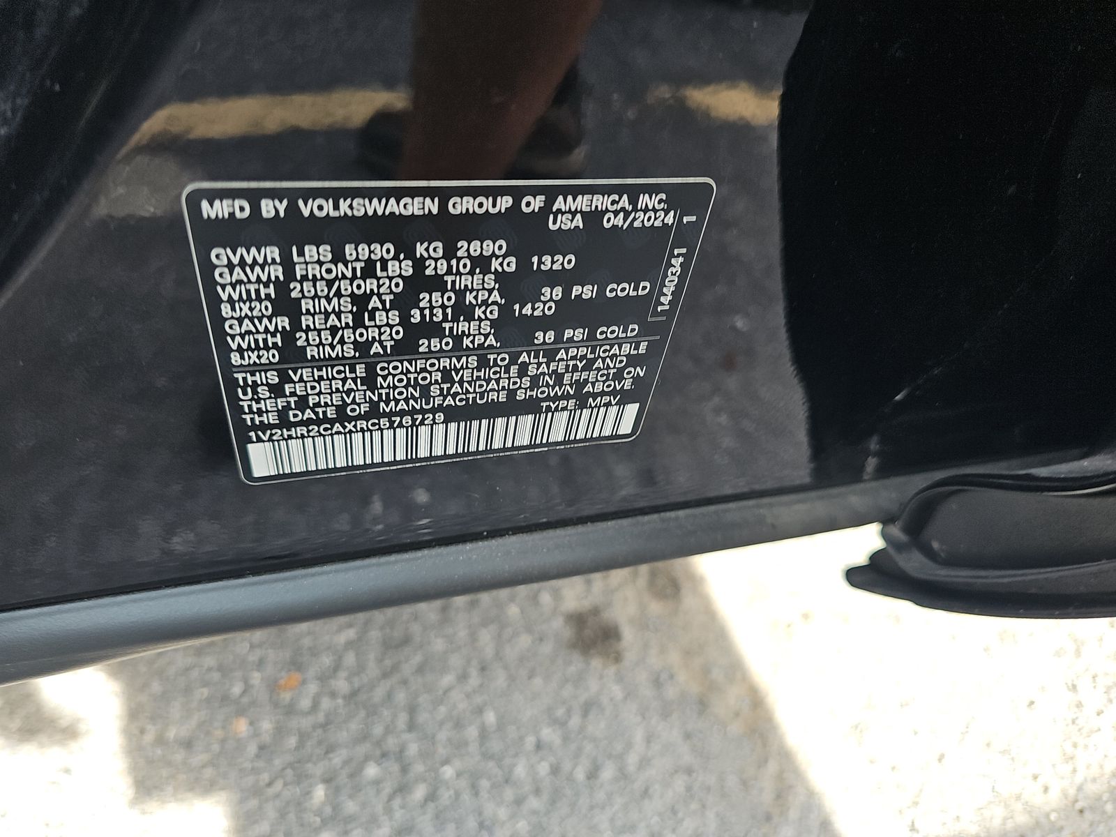 2024 Volkswagen Atlas 2.0T SE AWD