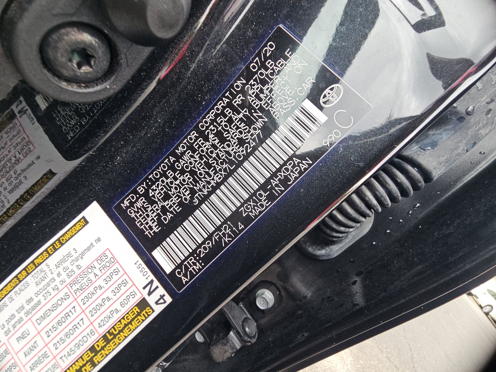 2020 Toyota C-HR LE FWD