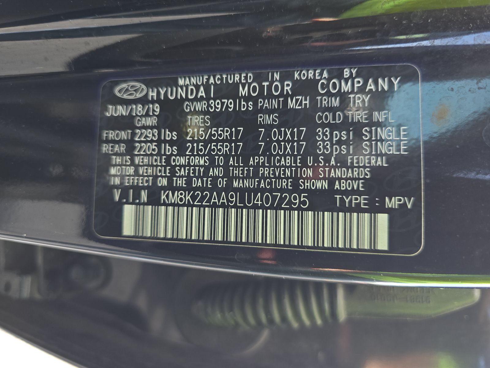 2020 Hyundai Kona SEL FWD