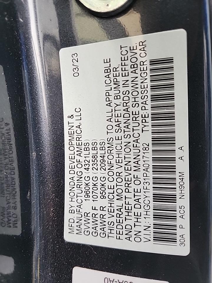 2023 Honda Accord EX FWD