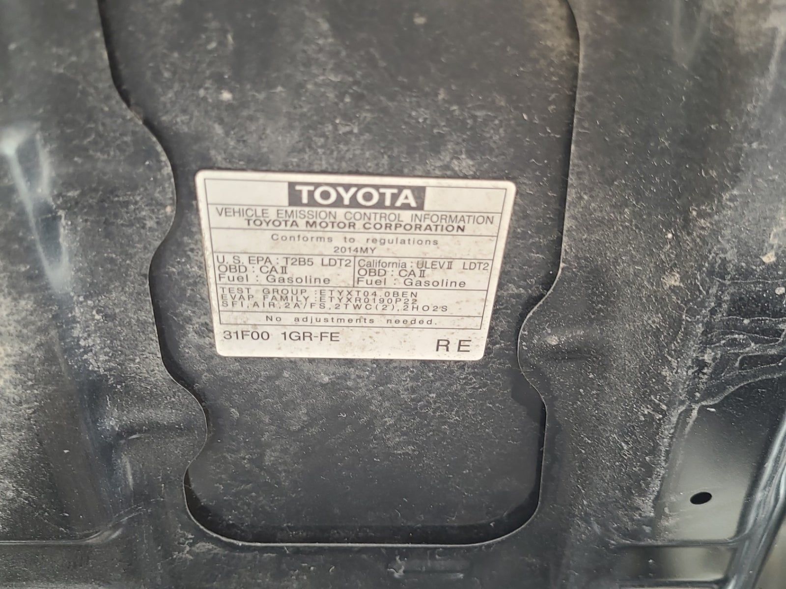 2014 Toyota FJ Cruiser Base AWD