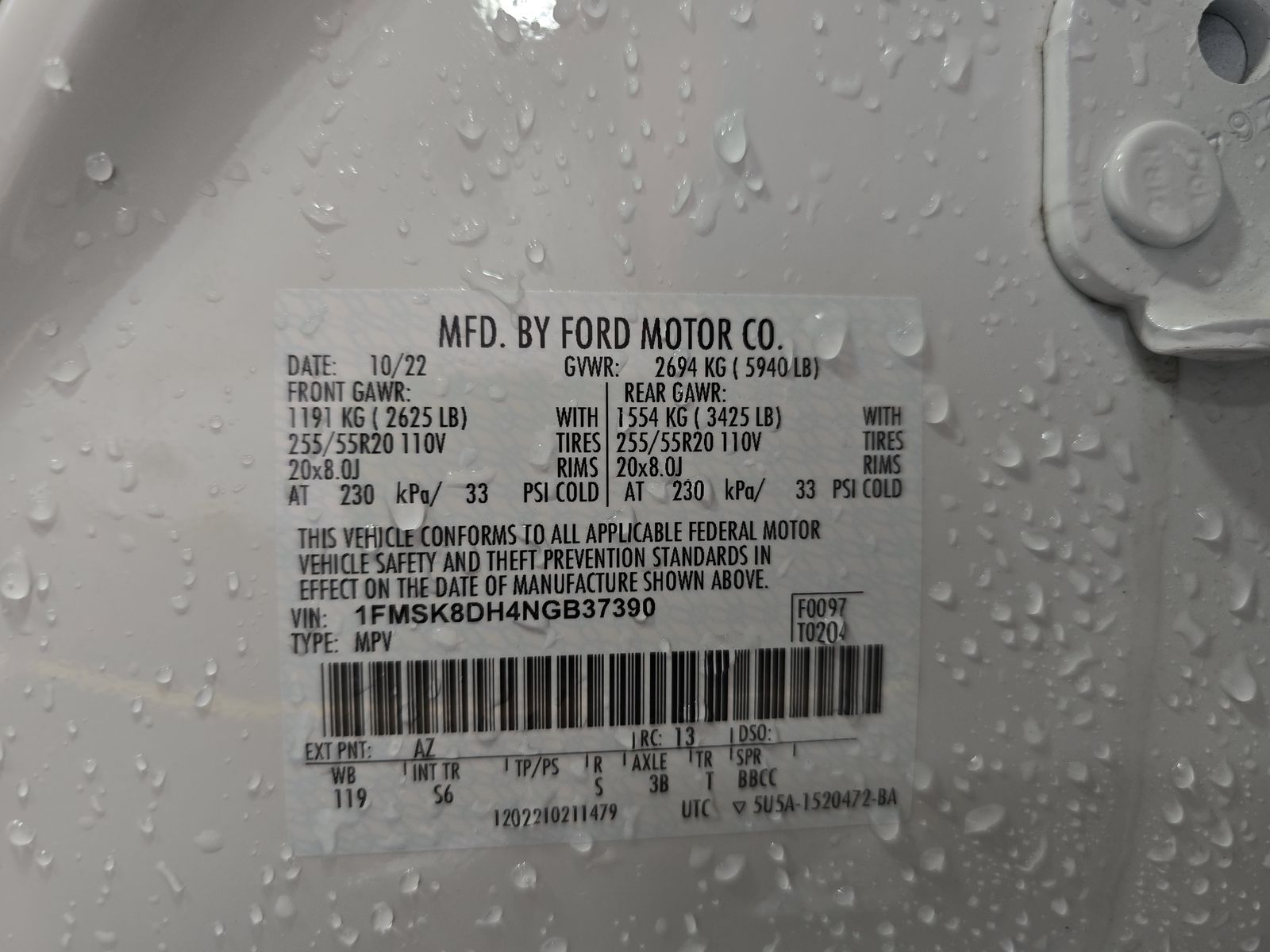 2022 Ford Explorer XLT AWD