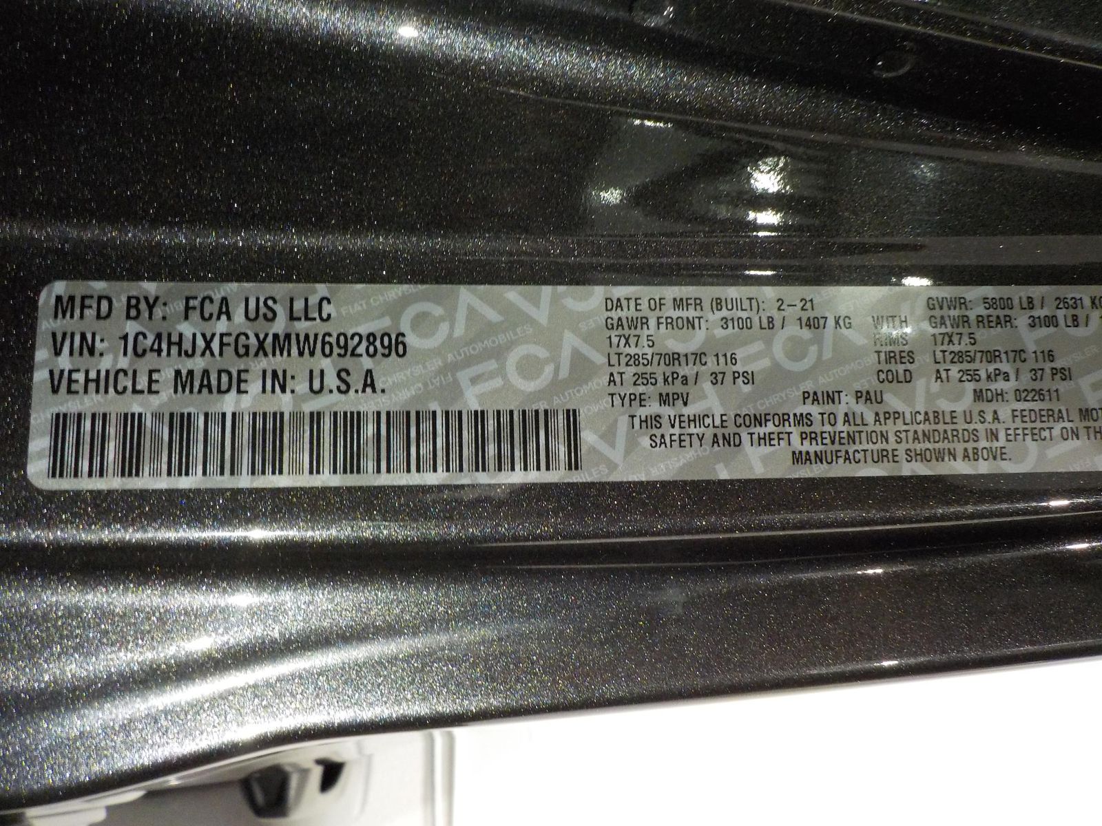 2021 Jeep Wrangler Unlimited Rubicon AWD