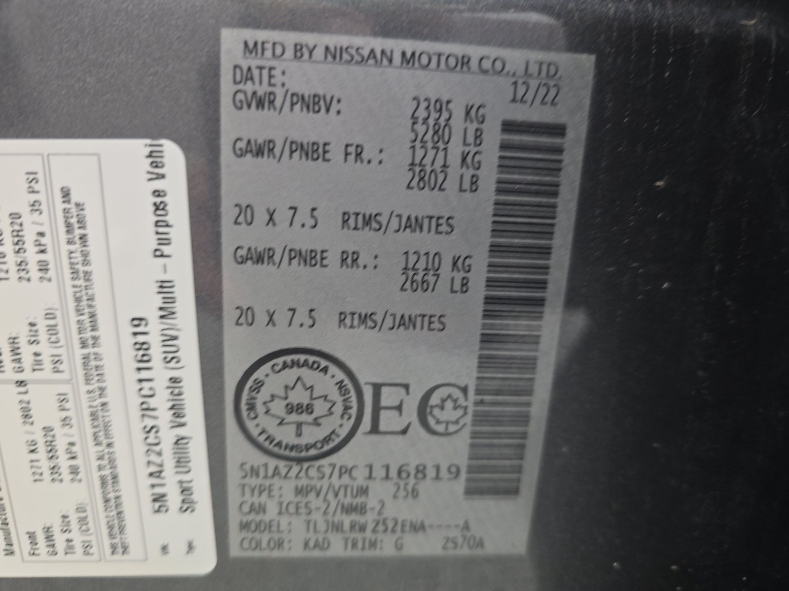 2023 Nissan Murano SL AWD