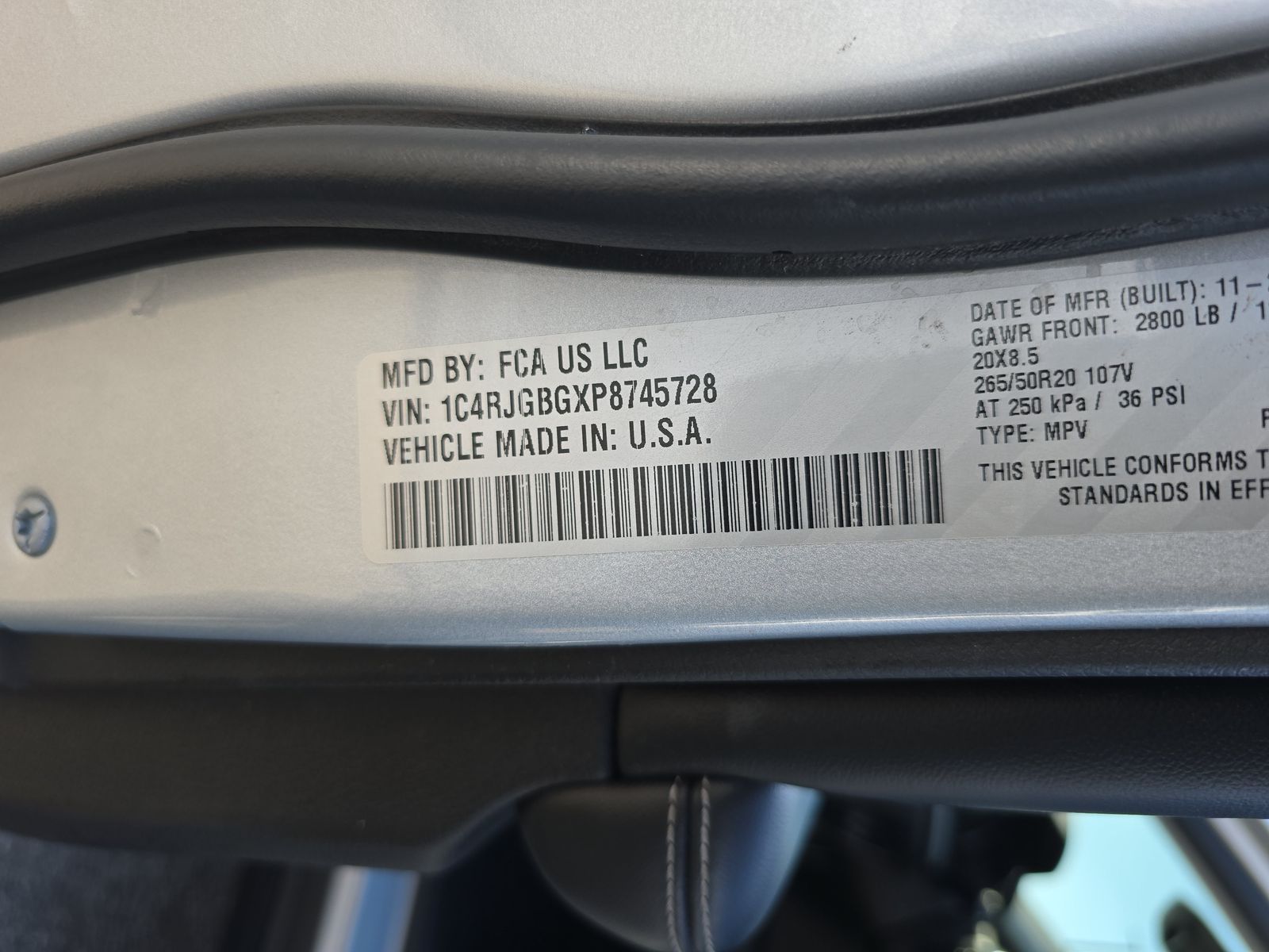 2023 Jeep Grand Cherokee Limited RWD