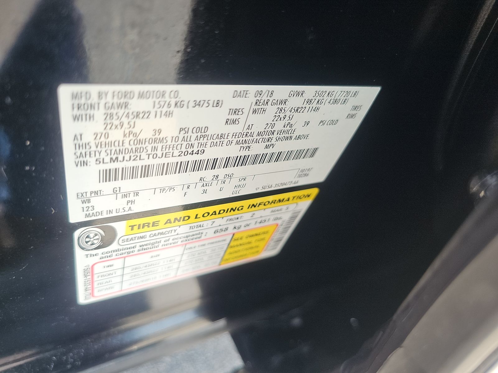 2018 Lincoln Navigator Reserve AWD