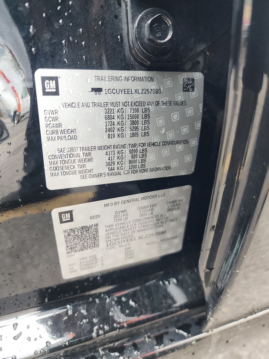 2020 Chevrolet Silverado 1500 RST AWD